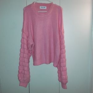 Pink Knit Sweater